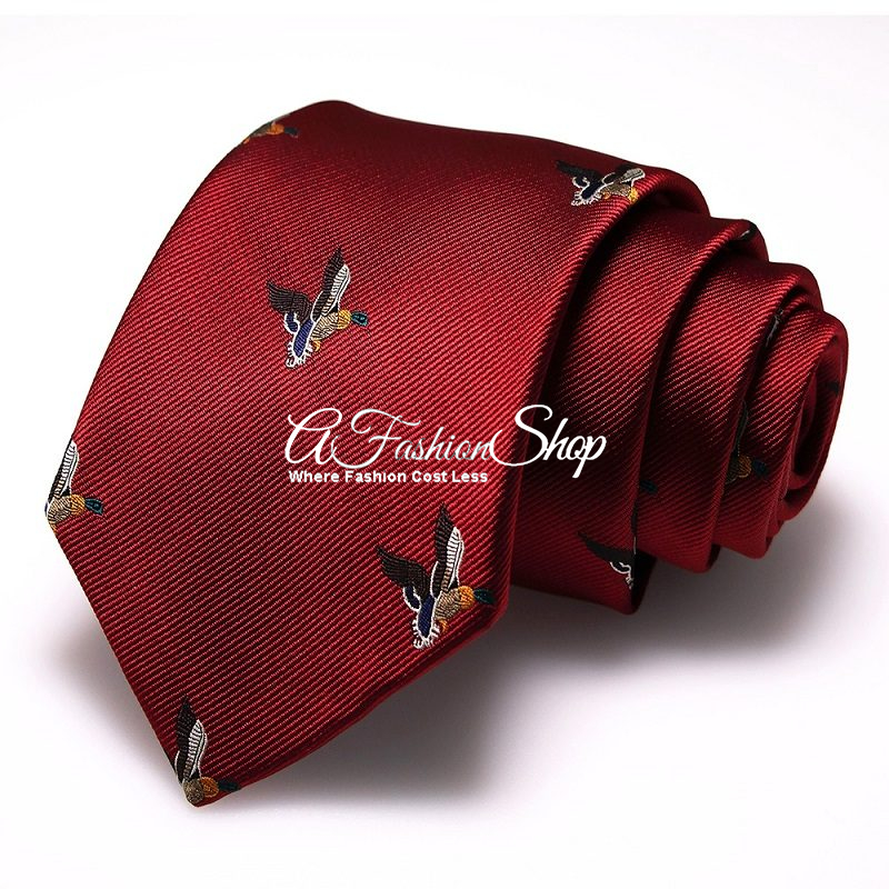 Men Neck Tie Hummingbird 4Colors!