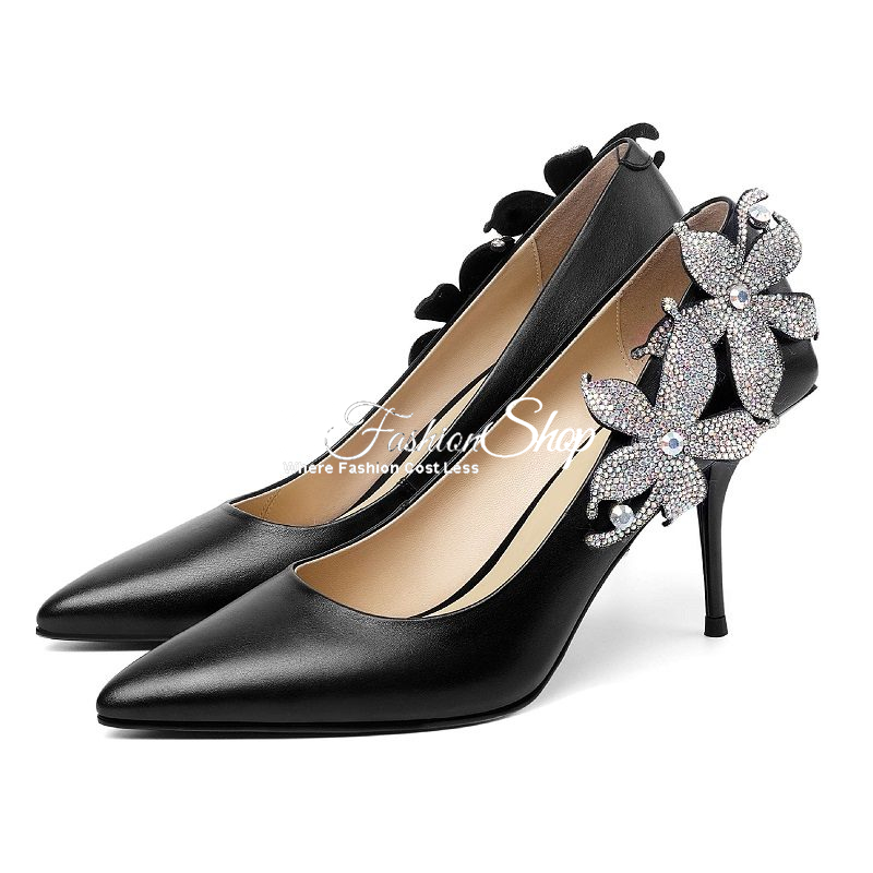 Betsey Embellished High-Heel Slipper