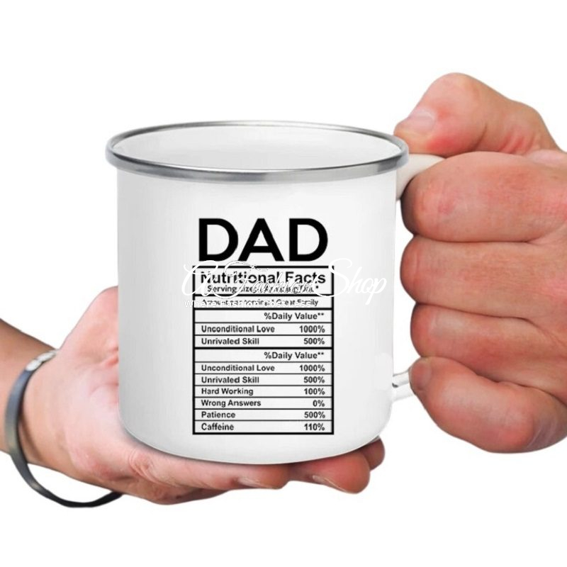 DAD Nutrition Facts Coffee Mug