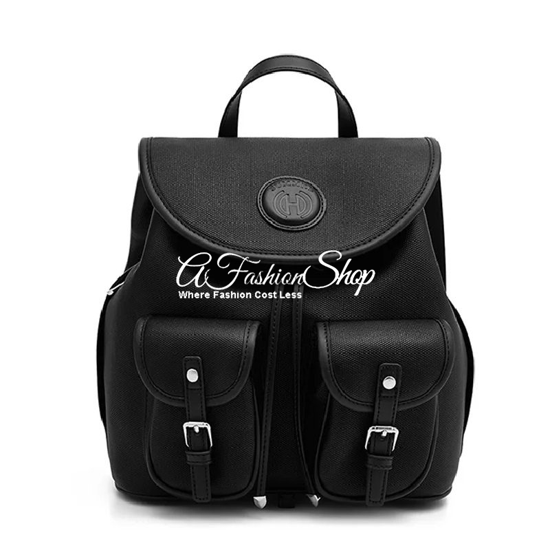 Women’s Fashionable Leather Travel Backpack