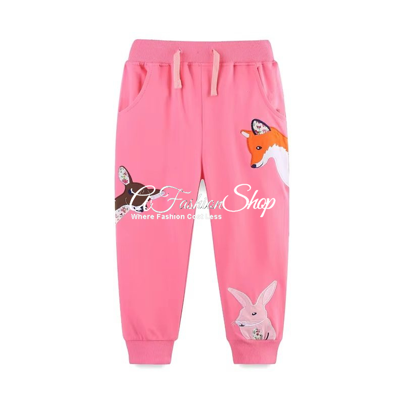Girl’s Drawstring Pants- Enchanted Forest
