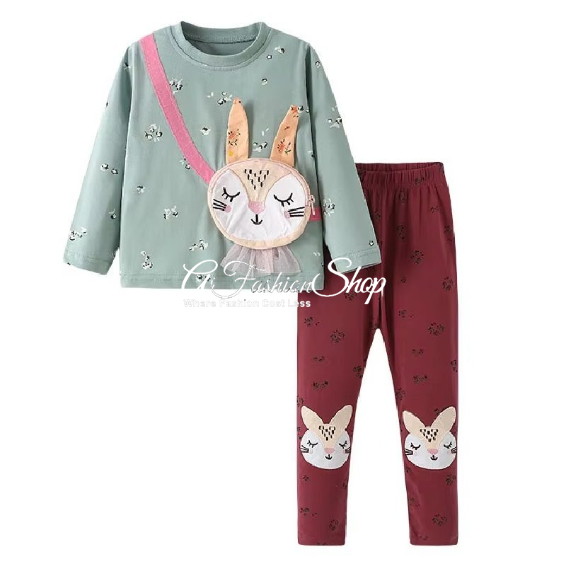 Sleepy Finnix Top & Pants Two-Piece Set