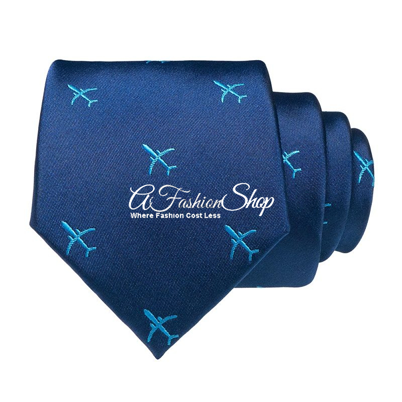 Men Tie Republic Silk Novelty Aero Pilot