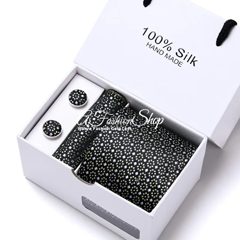 Men Tie Business Formal Floral Pattern Silk Tie