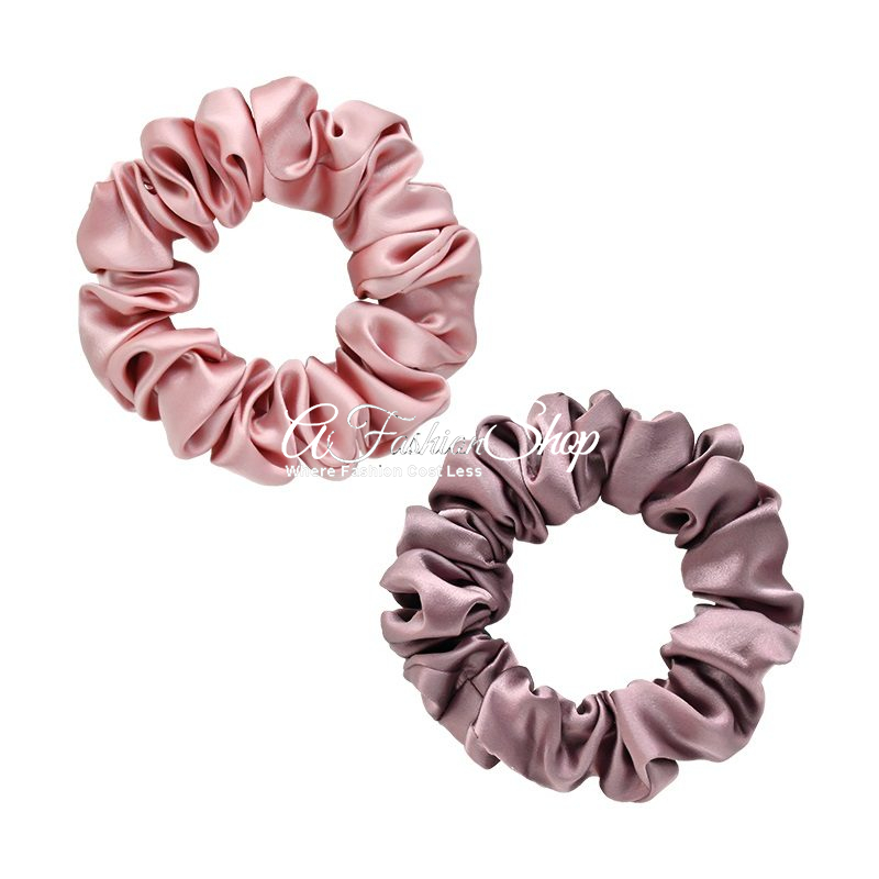 The Hair Cloud SCRUNCHIE (M) Size Pink/Purple