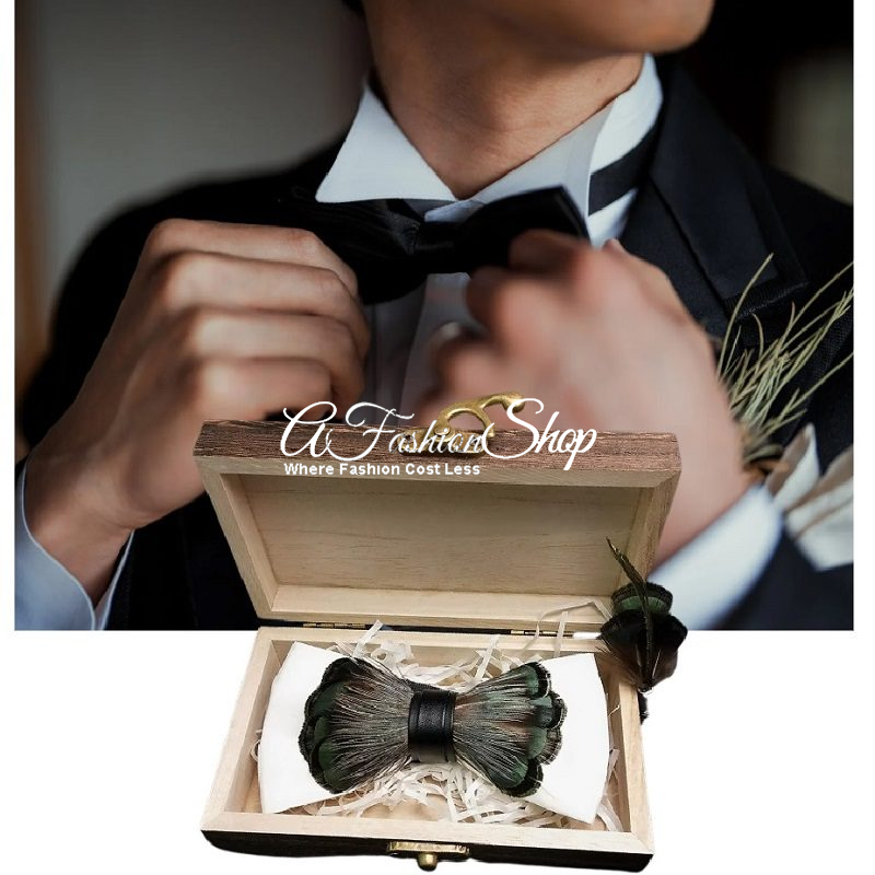 Men’s Wear Bow Tie In A Box- Contemporary