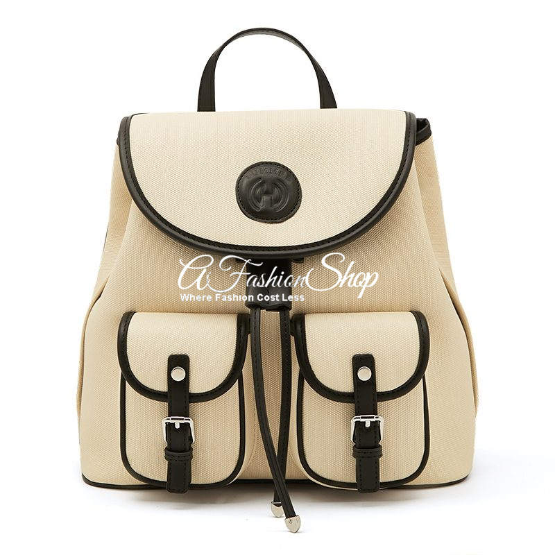 Minimalist-A Ted Linen Canvas Women Backpack