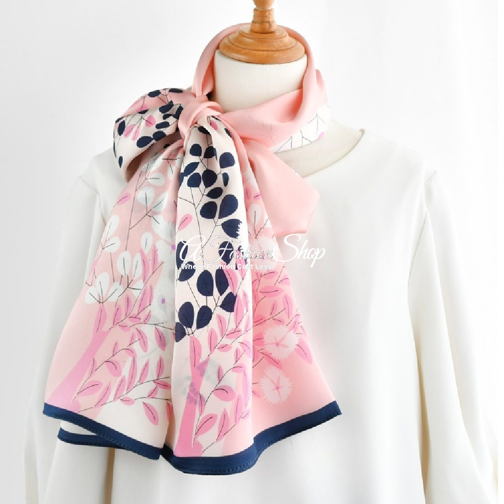 Day In The Park Women Pink Scarf
