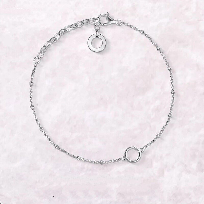 LunaLink Eyelet Sterling Bracelet