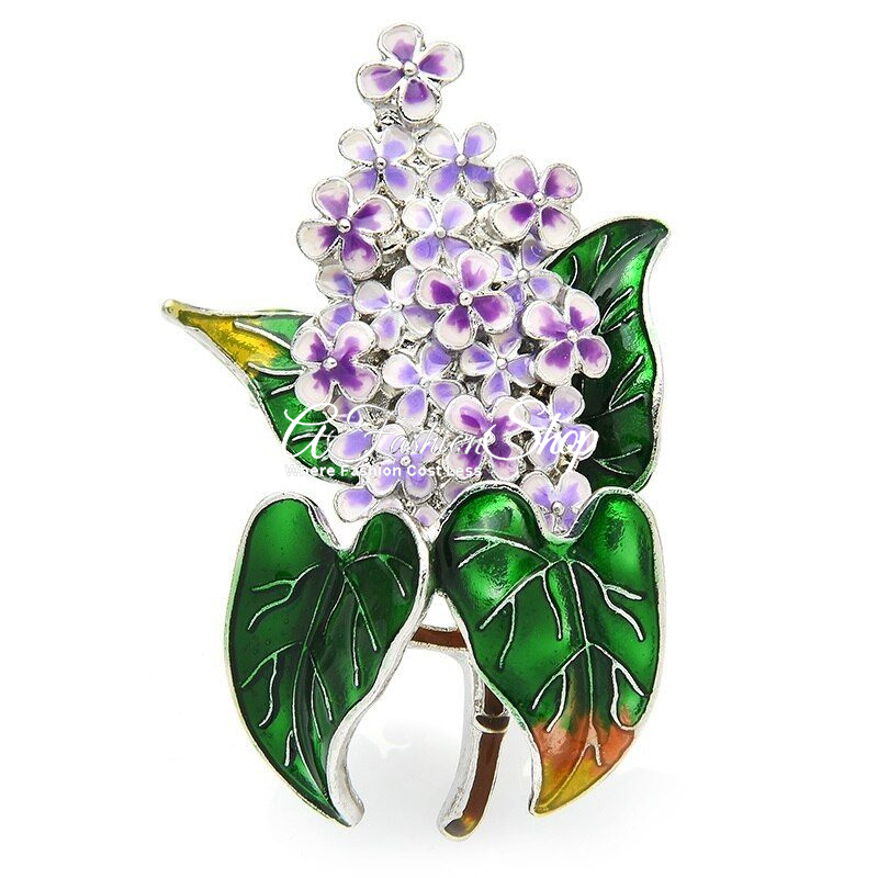 Floral Brooch Lily Spring Bouquet