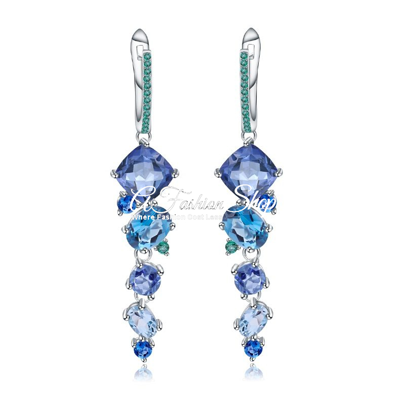 Magic Spells Quartz Topaz Matching Earring