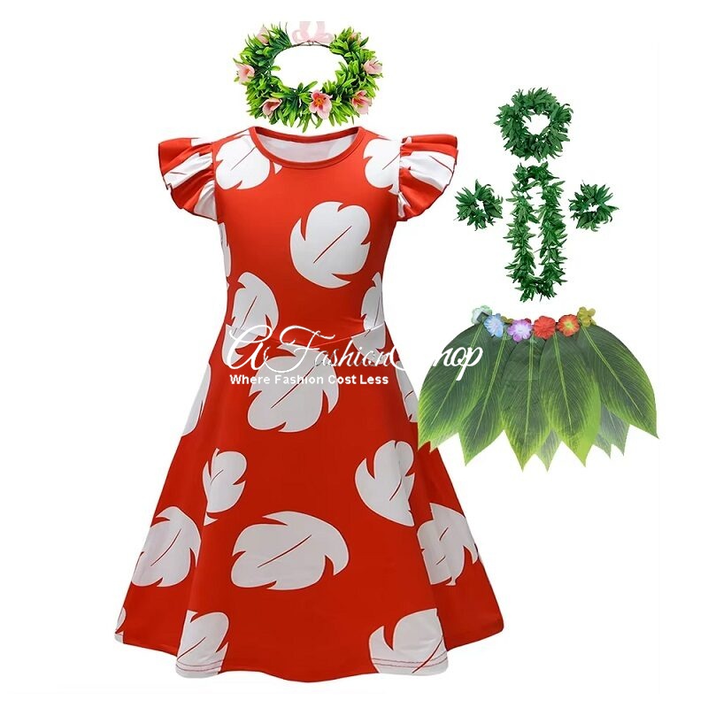 Lilo Halloween Dress And Tropical Charm Costume