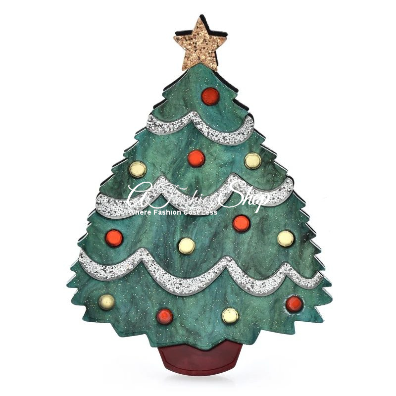 Christmas Brooch Tree Boss Office Gift