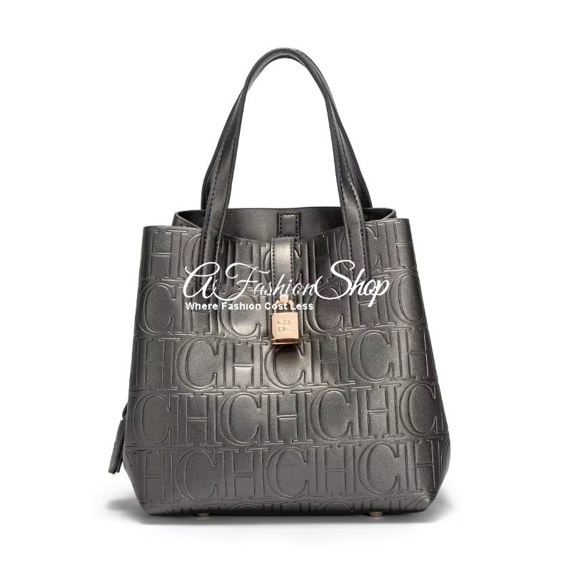 Mini Shopper Adella Bag Silver Grey