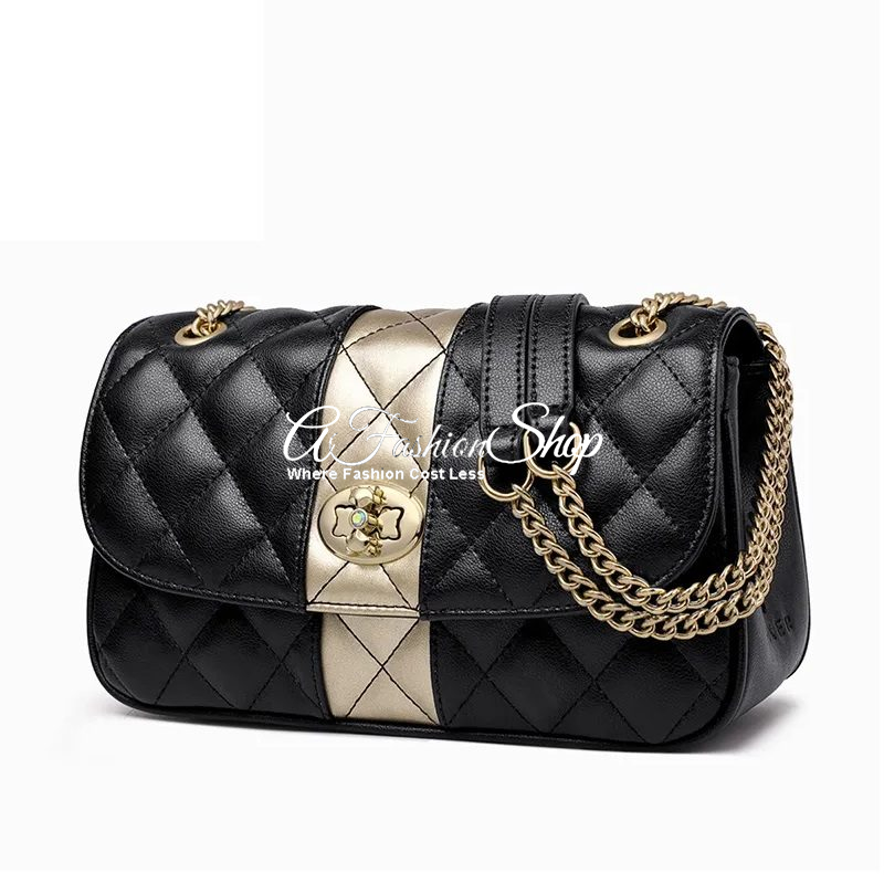 Crossbody Diamond Quilted Shoulder Bag