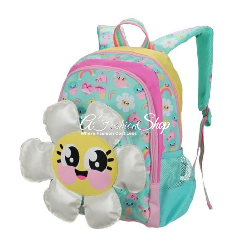 14 inch Smiley Sunflower Junior Backpack