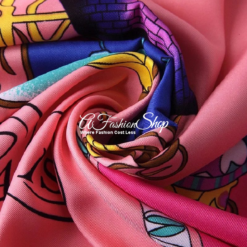 Maya Dream Beloved Silk Luxury Scarf Pink