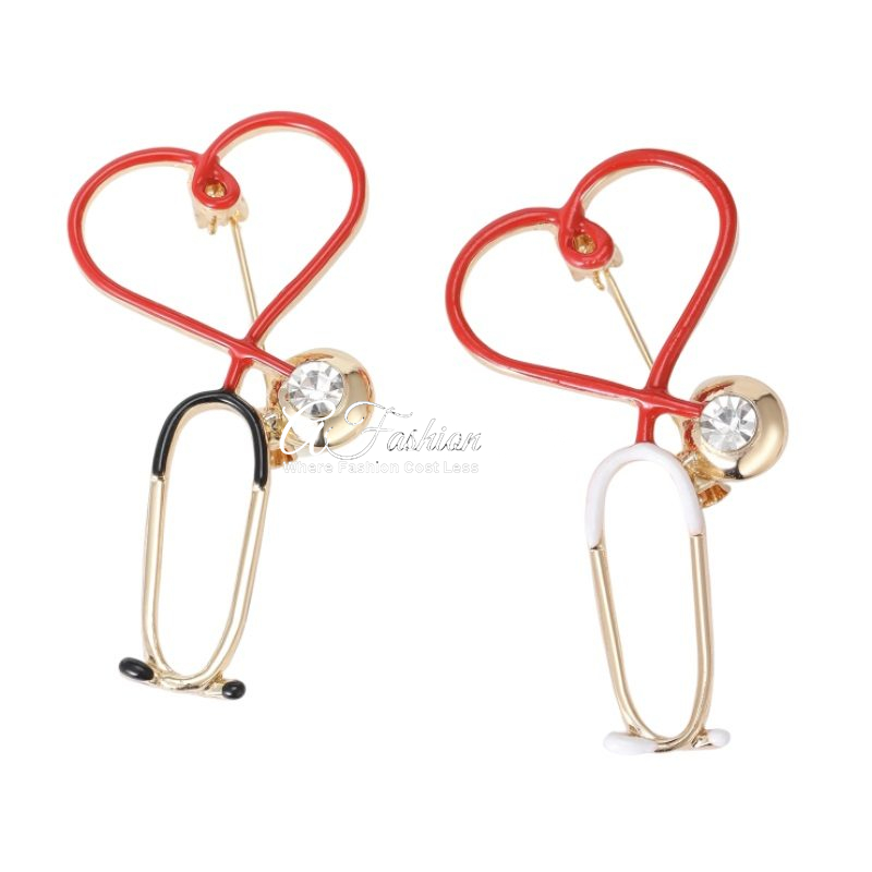 Icon Enamel Stethoscope Doc Pin Essential