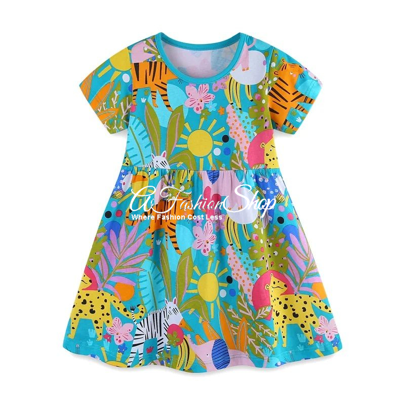 Pansy Fancy Sun Dress For Girl