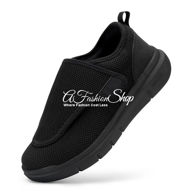 NICE Women Stability X Strap Black Sneaker