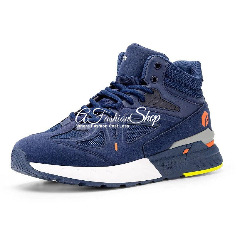FitMe Breathable Relieve Pain Athletics Shoes -Navy