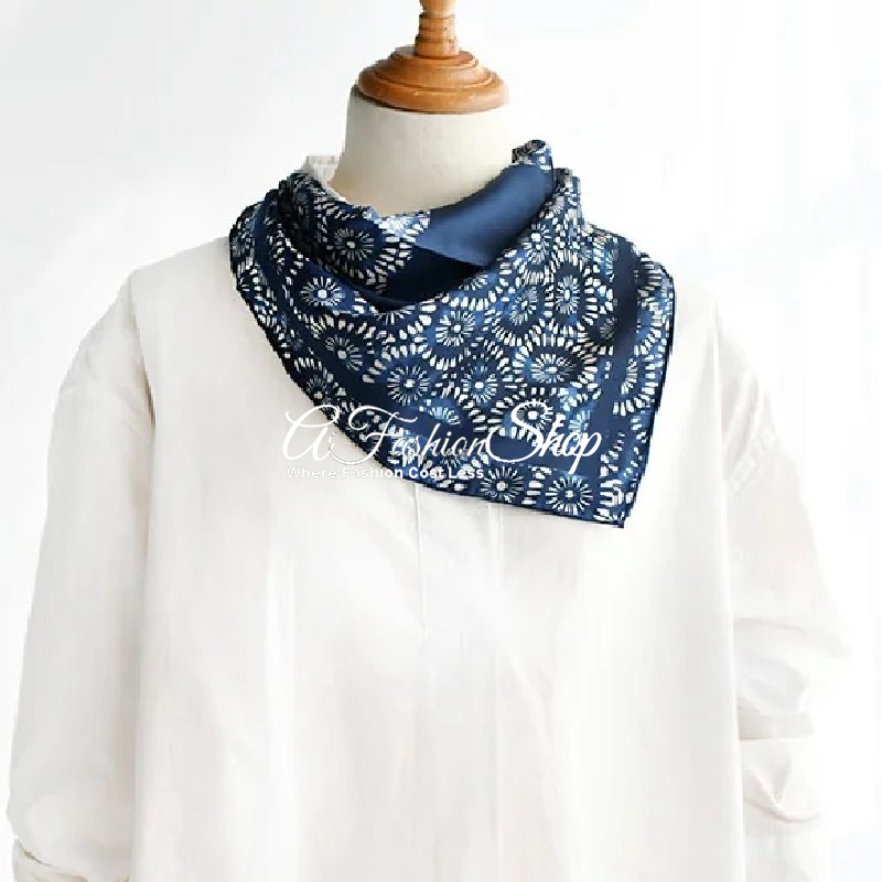 Santee Square Silk Scarf