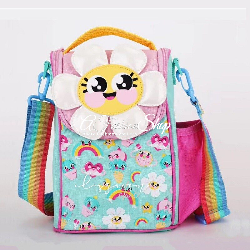 School Ready: Smiley Rainbow Lunchbox With Strap