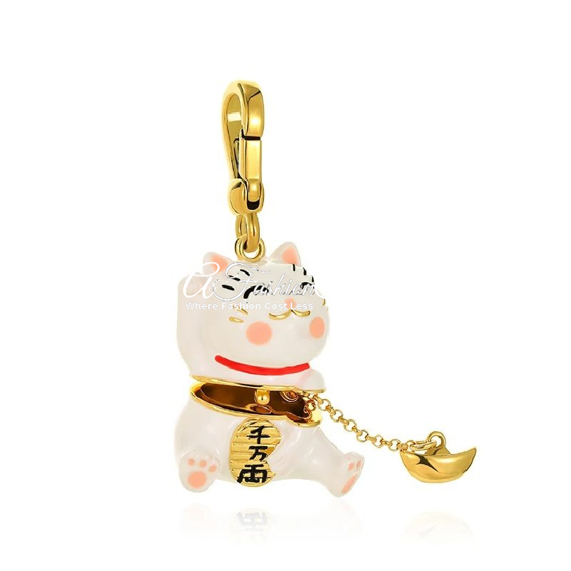 Chinese Fortune Lucky Charm w/Necklace