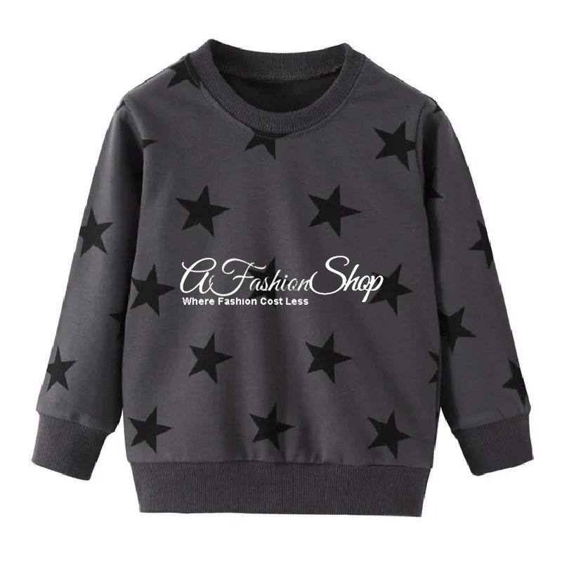Star Graphic Crewneck Sweatshirt