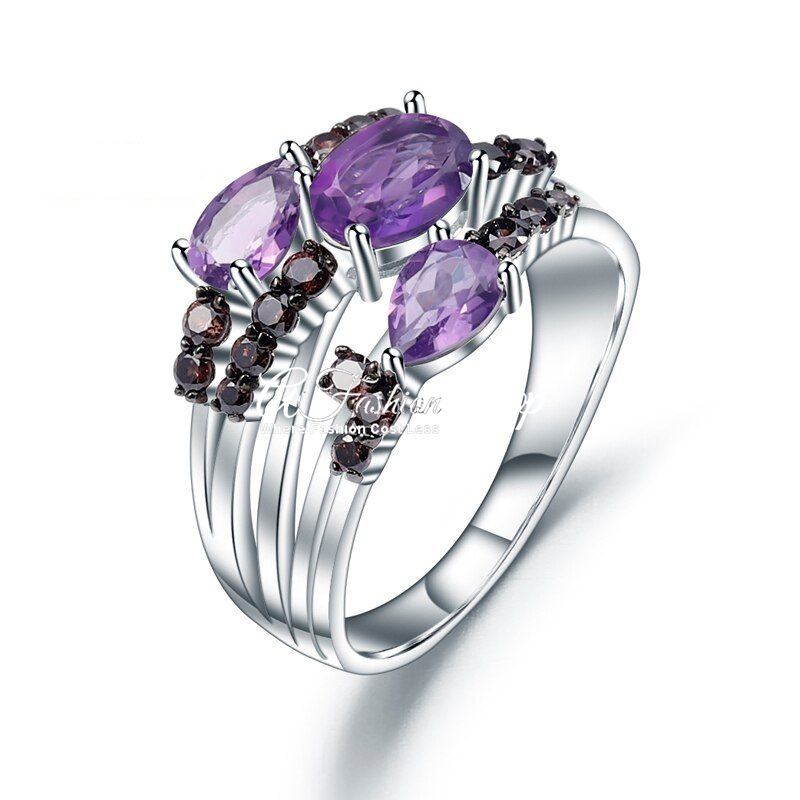 My Lucky Amethyst February Gemstone Ring