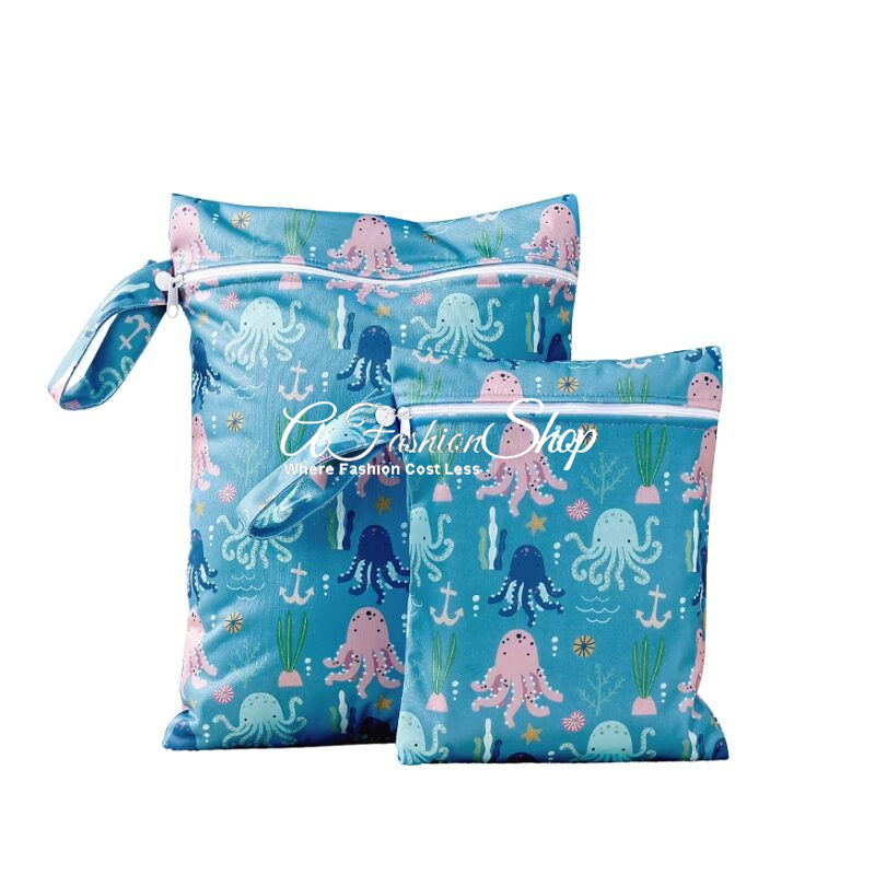 Baby Essential Set of Two All Purpose Bag – Blue Pacific