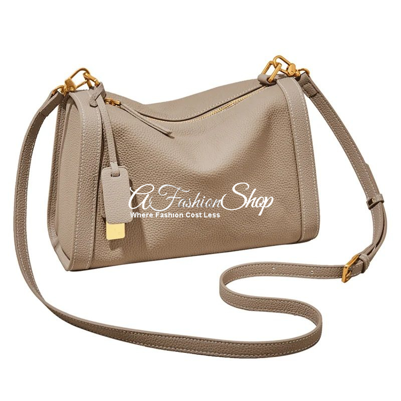 Timeless Baguette One Color Taupe Leather