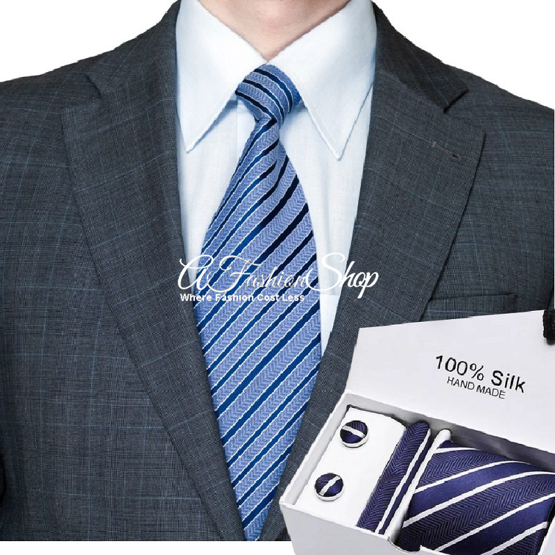 Business Necktie CEO Stripes Pattern