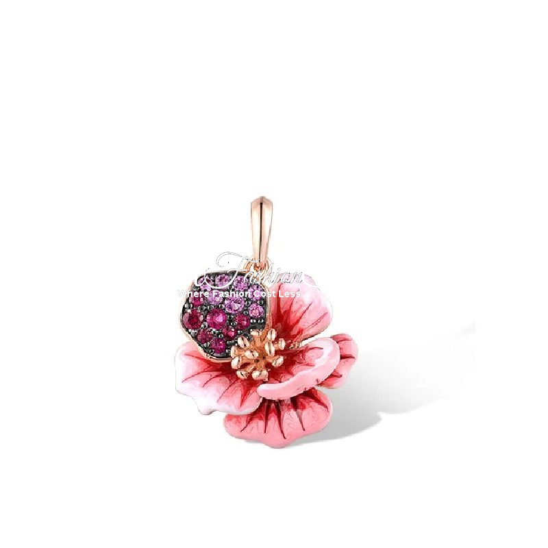 Ruby Glam Pendant Only Hibiscus Dazzie