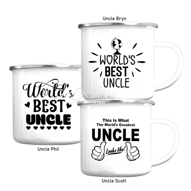 Enamel Mug For Uncle Phil Bryn Scott