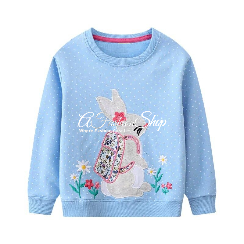 Bunny Ones Signature Color Blue Sweater