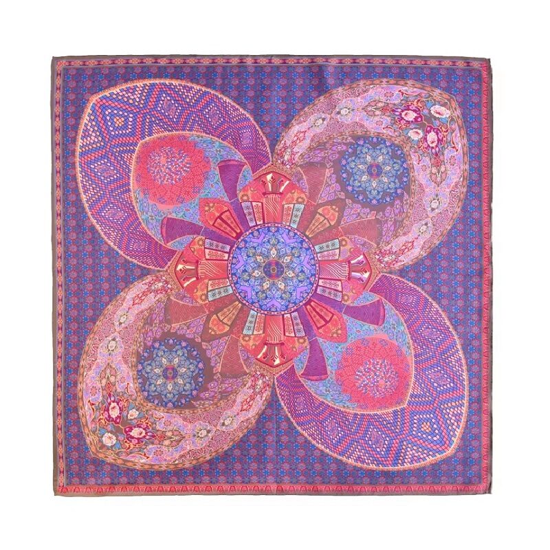 Ophelia Heritage Silk Scarf 90cm