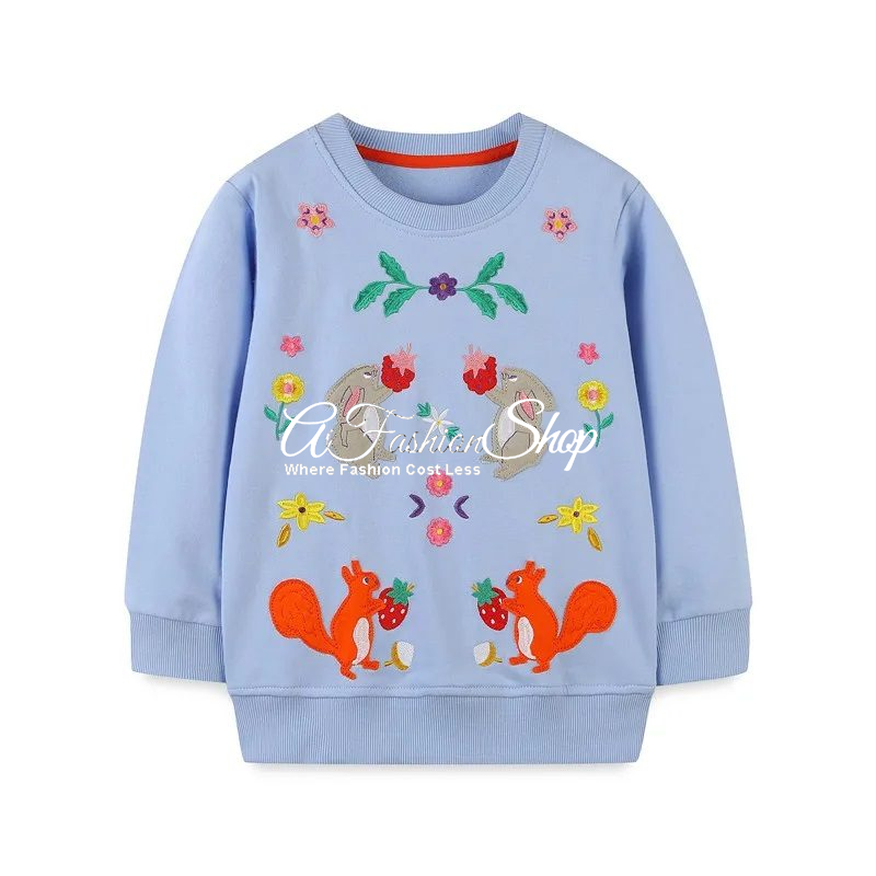 Girl Boss Sweatshirt & Pants Set Forest Print