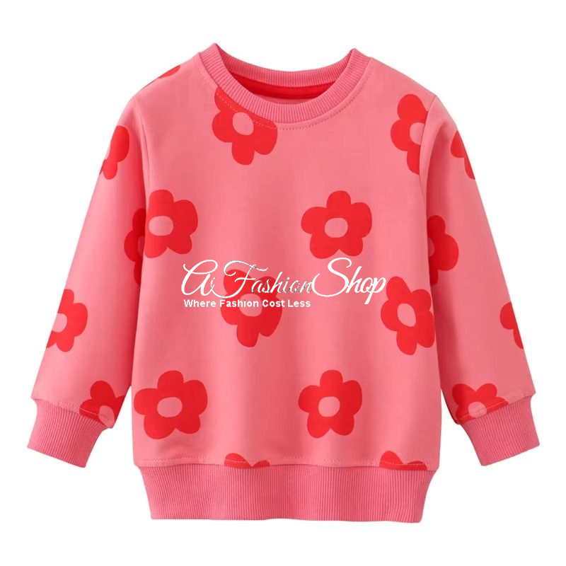 Girl Boss Sweatshirt & Pants Set Floral Print