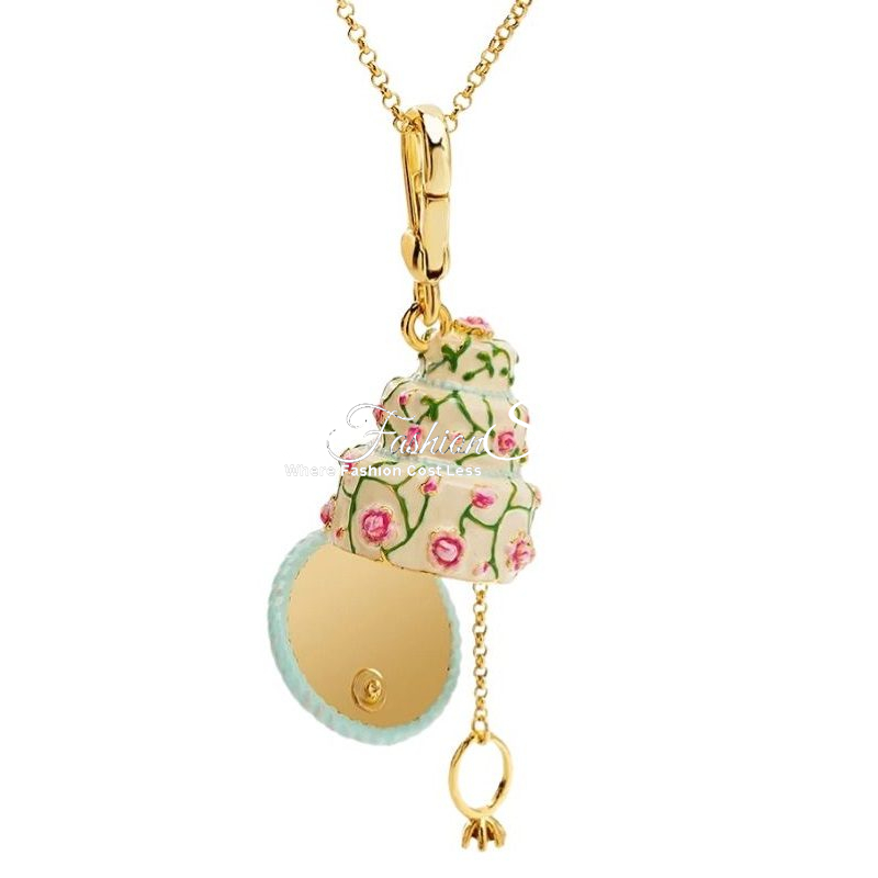 Birthday Pendant Keycharm With 18kGold