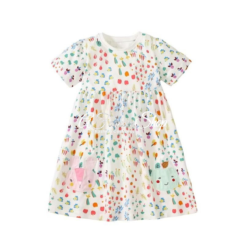 La Rébellion Girl Short Dress Floria