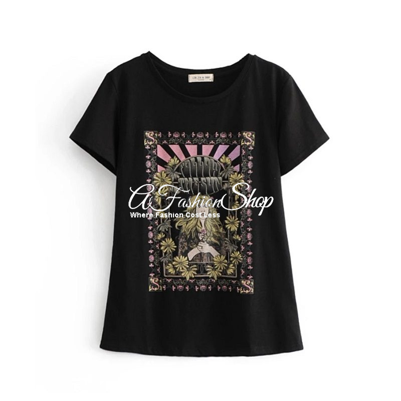 Women Graphic Tee Virgo Star