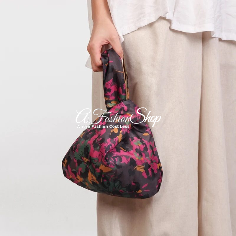 Wristlet Wallet Batik Printed Satchel