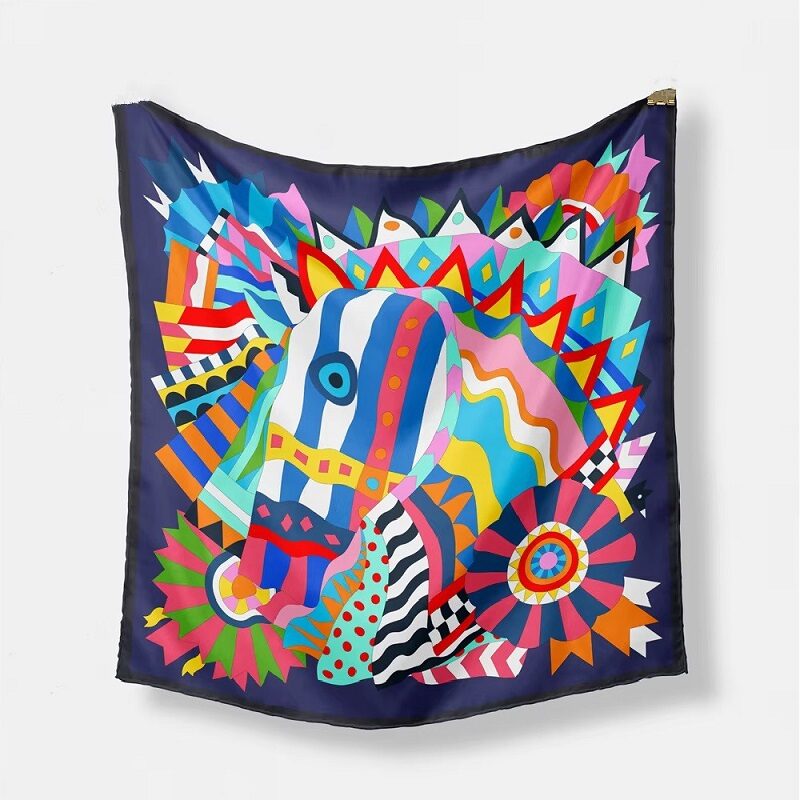 Headscarf Luxe Square Cheval De Fete