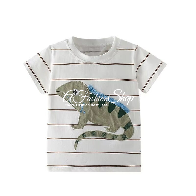 Kid Cotton Graphic T-Shirt Iggy Iguana