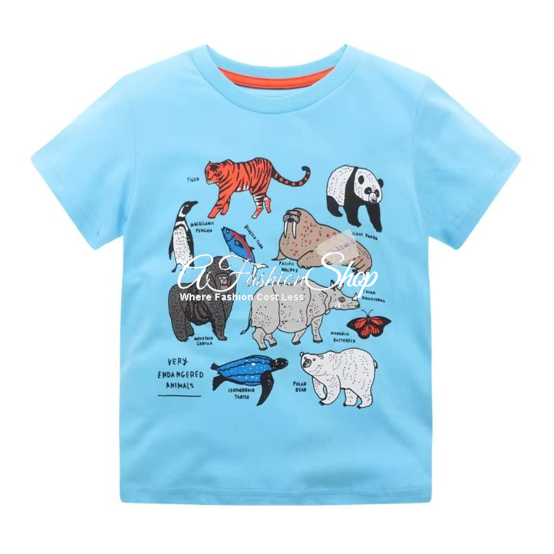 Save Endangered Animal Boy’s Tee