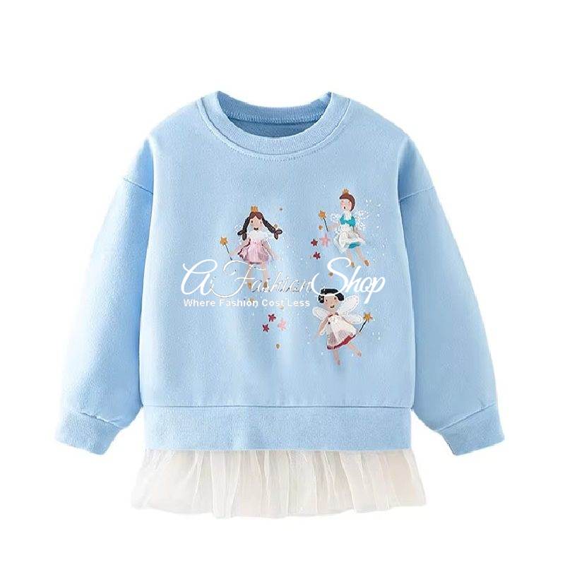 Girl Tutu Sweater Ballerina Dance & Heart