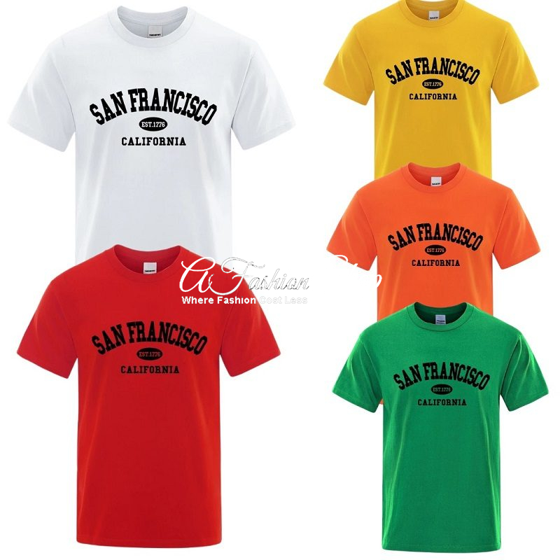 California San Francisco Cotton T-Shirt