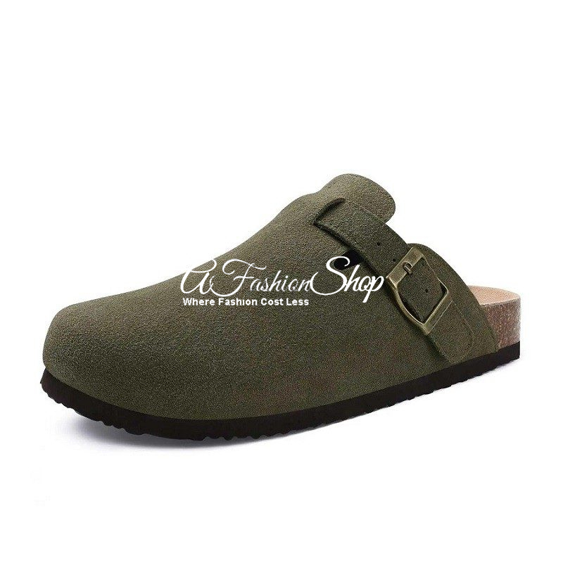 Boston Clog Arch Support Sandal Moss