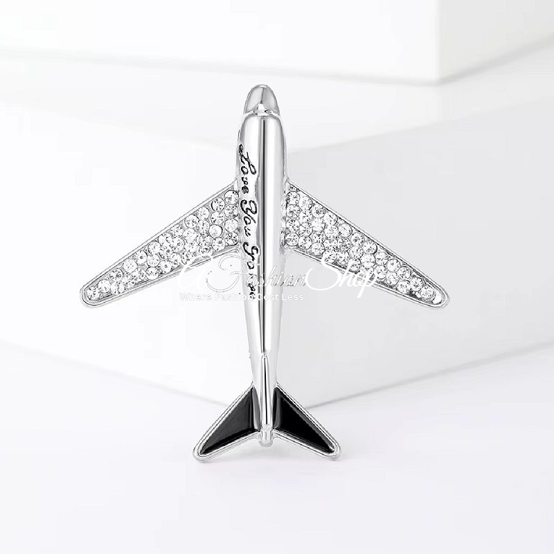 Travel InStyle Catch Your Flight Brooch